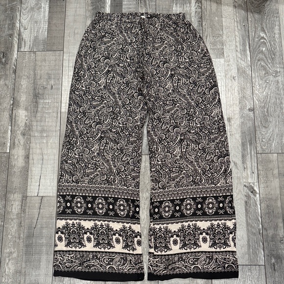 Maxine Nichols Pants - MAXINE NICHOLS Boho Wide Leg Pants
